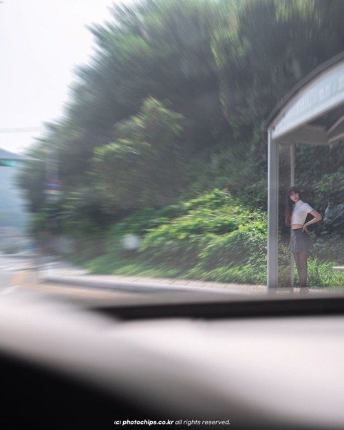 정거장 그녀