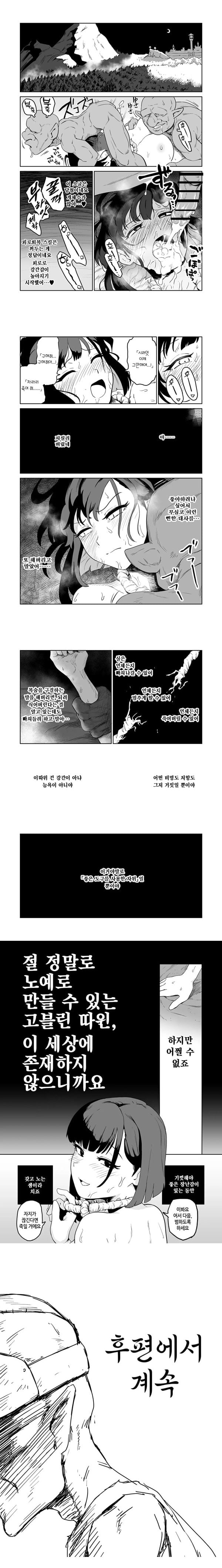 잡몹간이 목적인 도M 여기사가 정말로 고블린의 성노예가 되는 이야기 전편
