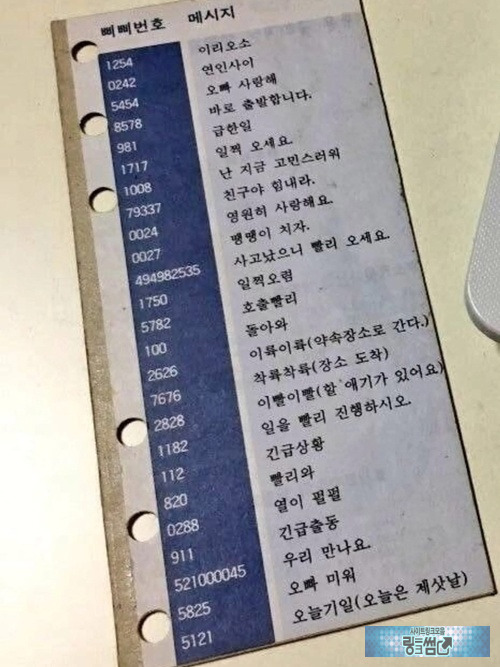암호 흔하던 시절