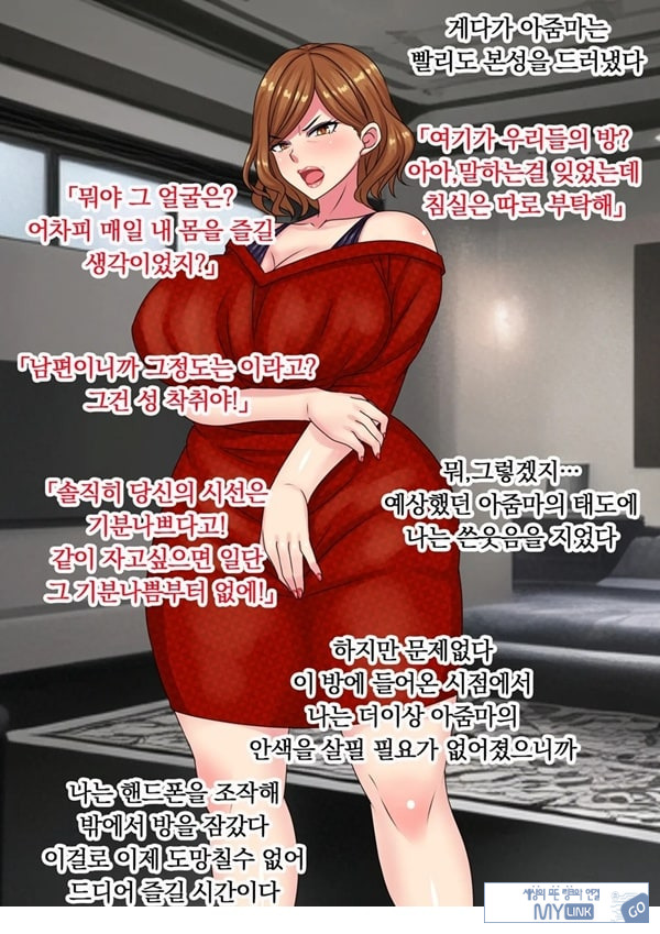 ㅈ집으로 쓰는걸 전제로 노처녀 히스테리 아줌마랑 결혼한 결과