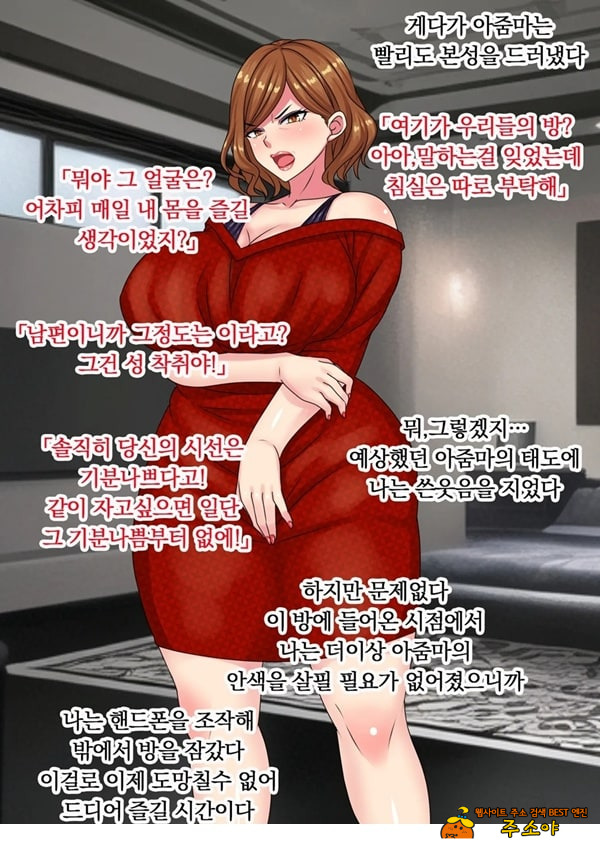 ㅈ집으로 쓰는걸 전제로 노처녀 히스테리 아줌마랑 결혼한 결과
