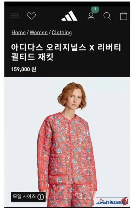 아디다스 신상이라는데...흠