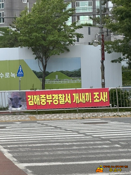 동네 곳곳에 있는 김해상황 동네 곳곳에 있는 김해상황
