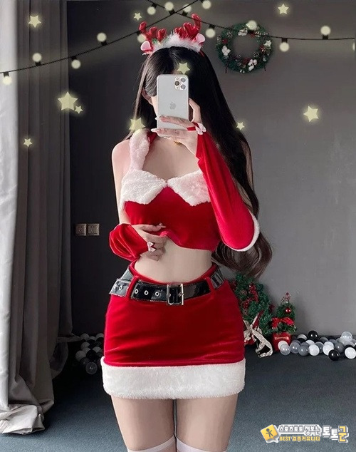 산타가 많이보이는 계절