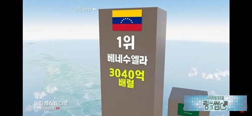 환호하는 베네수엘라 국민들