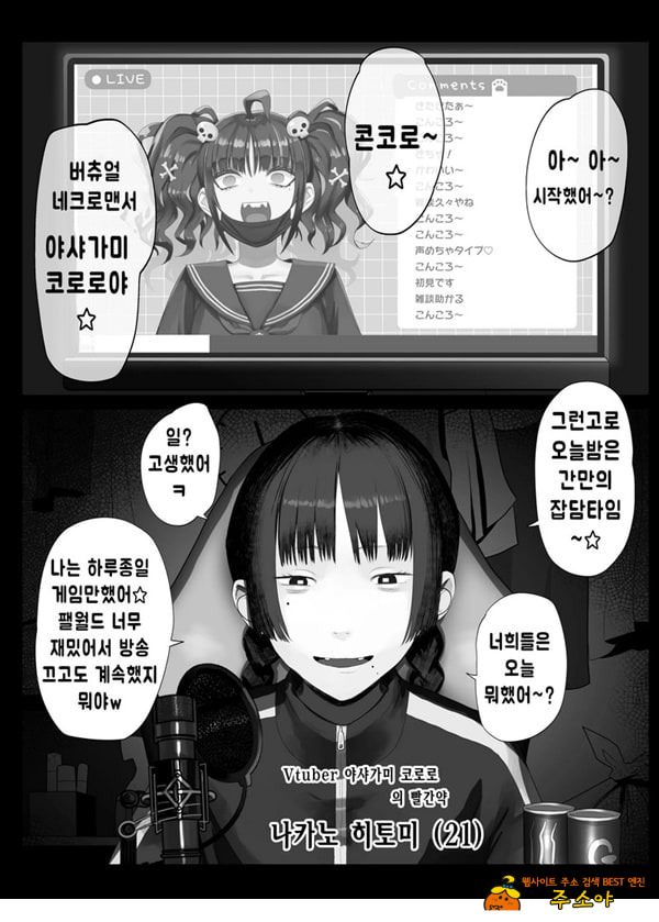 Vtuber의 빨간약