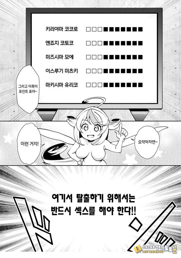 신님의 게임 -감금된 6명의 남녀- 제1화