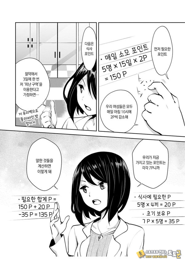신님의 게임 -감금된 6명의 남녀- 제2화