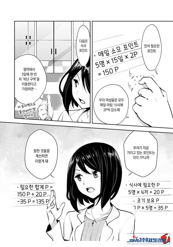 신님의 게임 -감금된 6명의 남녀- 제2화