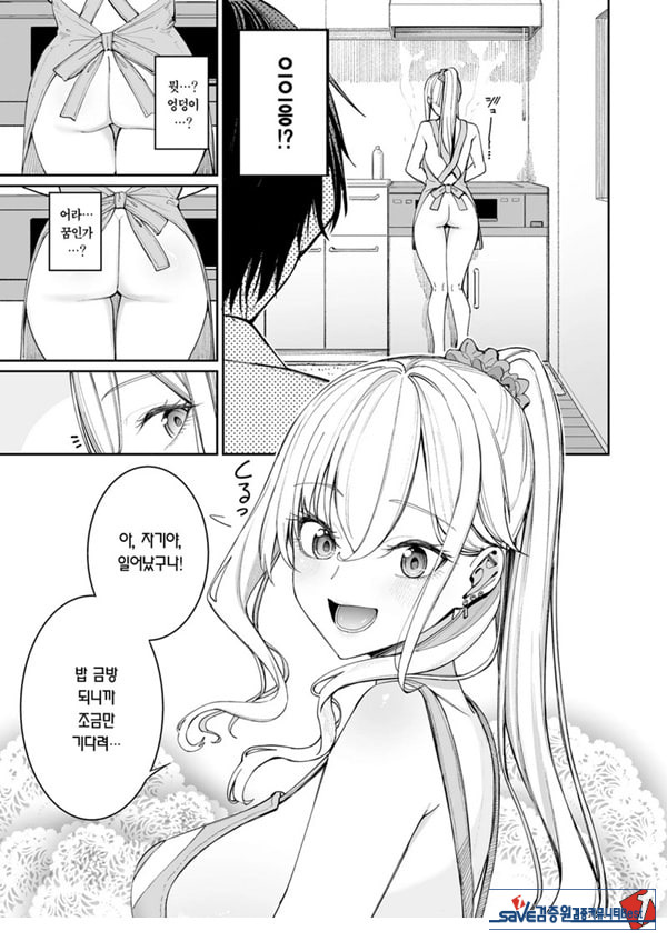 갸루를 아내로 삼고 매일이 삼각형의 문세였습니다