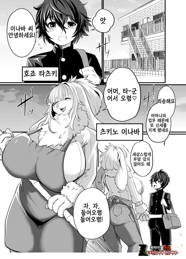 암컷수인 누나 집에 얹혀살기