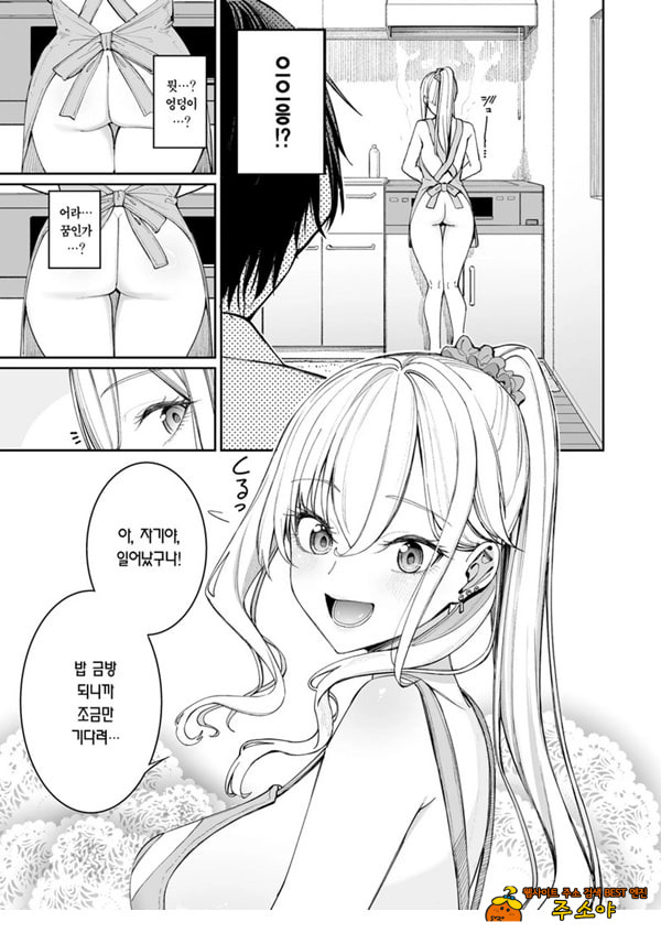갸루를 아내로 삼고 매일이 삼각형의 문세였습니다