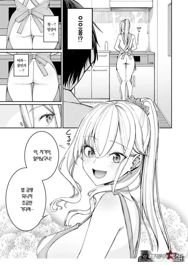 갸루를 아내로 삼고 매일이 삼각형의 문세였습니다