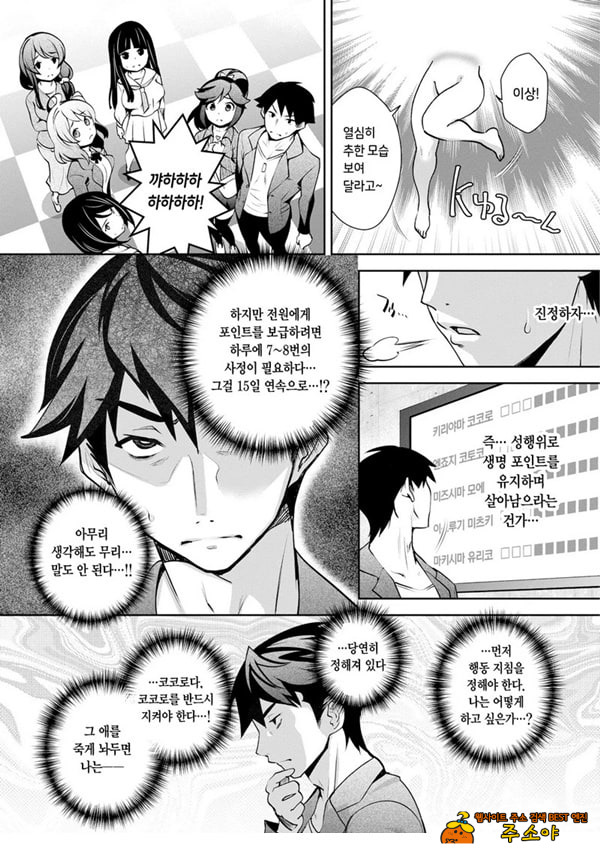 신님의 게임 -감금된 6명의 남녀- 제1화 신님의 게임 -감금된 6명의 남녀- 제1화