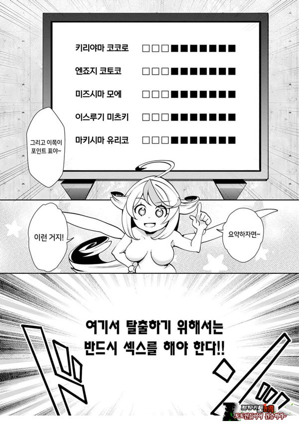 신님의 게임 -감금된 6명의 남녀- 제1화