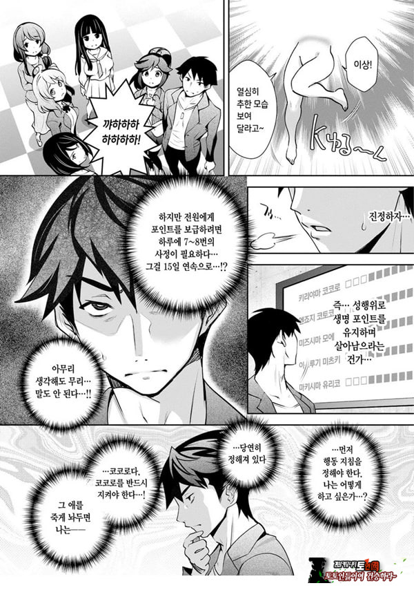신님의 게임 -감금된 6명의 남녀- 제1화