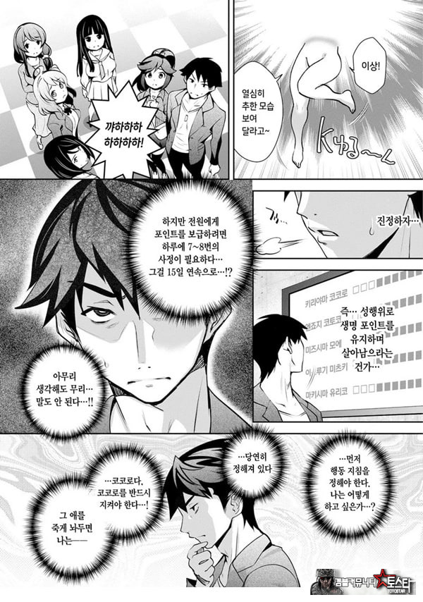 신님의 게임 -감금된 6명의 남녀- 제1화