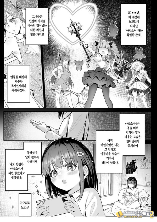 전직 마법소녀의 업무편 청
