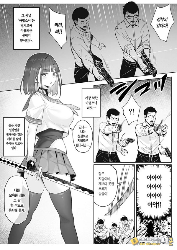 전직 마법소녀의 업무편 청