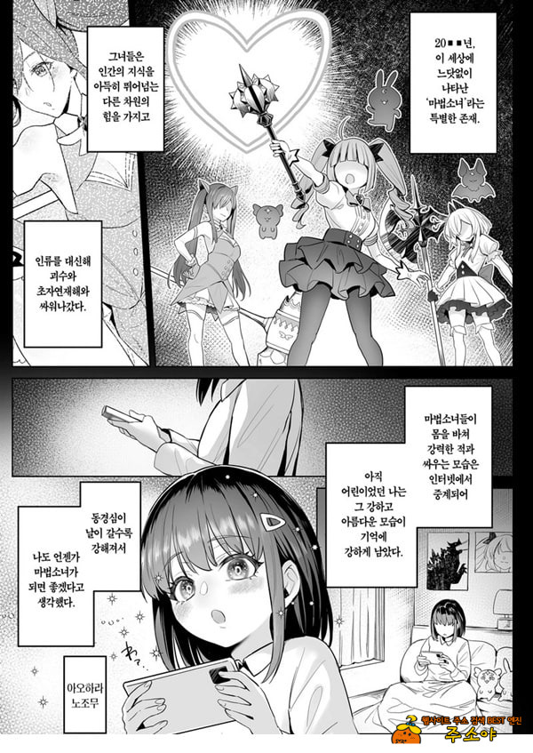 전직 마법소녀의 업무편 청
