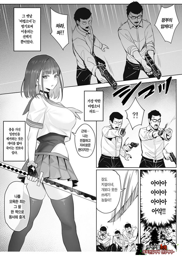 전직 마법소녀의 업무편 청