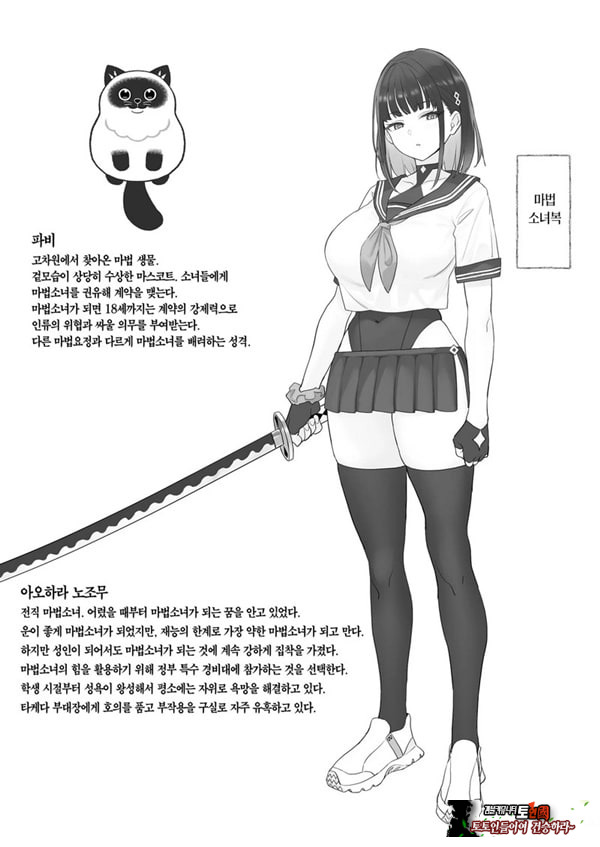 전직 마법소녀의 업무편 청