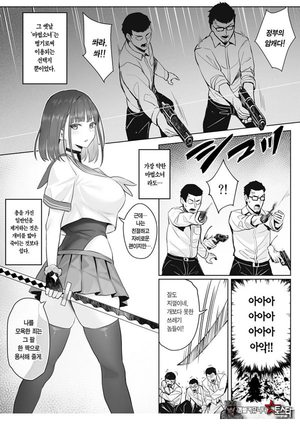 전직 마법소녀의 업무편 청