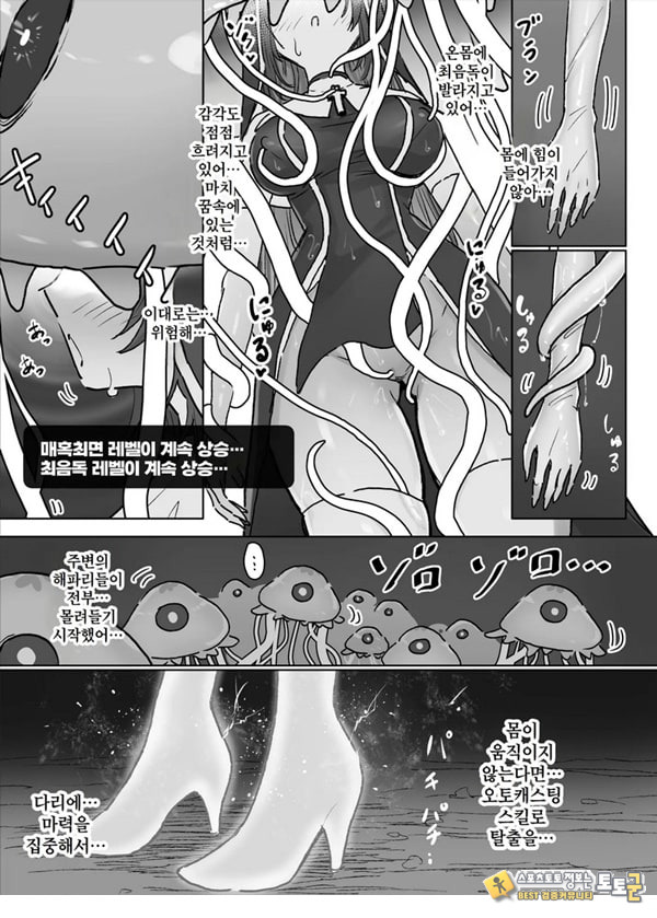 상태이상내성 시스터와 내성관통 최면해파리