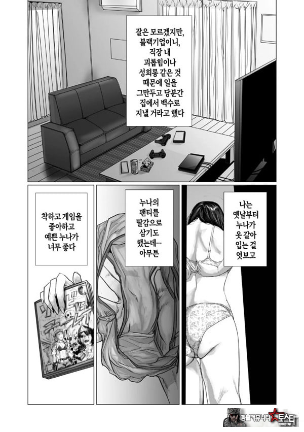 동생의 게임 뇌와 누나의 게임 성향