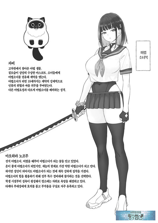 전직 마법소녀의 업무편 청