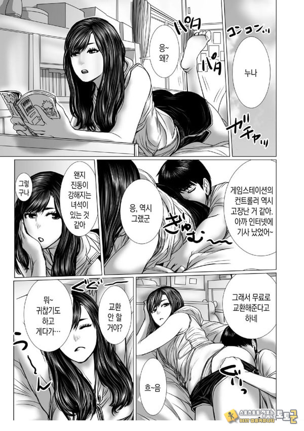 동생의 게임 뇌와 누나의 게임 성향