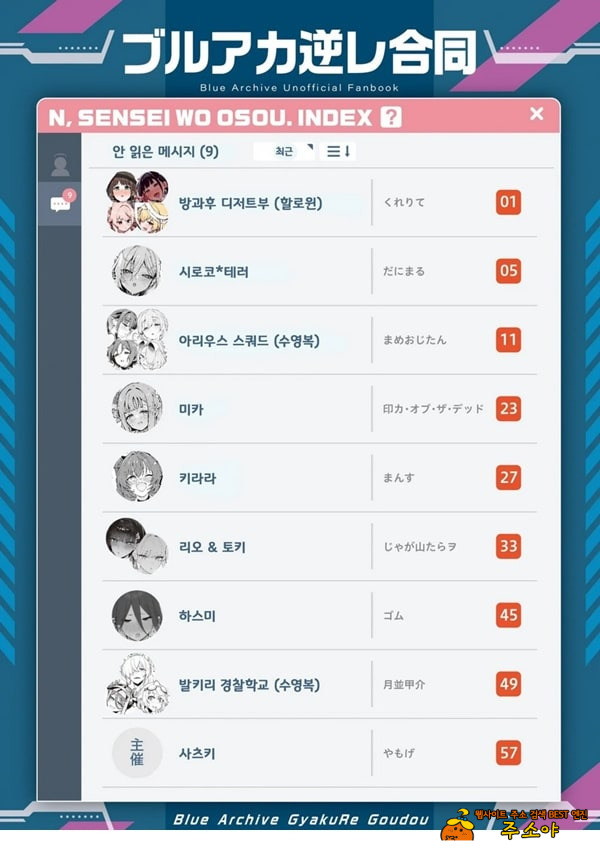 블루아카이브 합동지 「응, 선생님을 습격한다.」