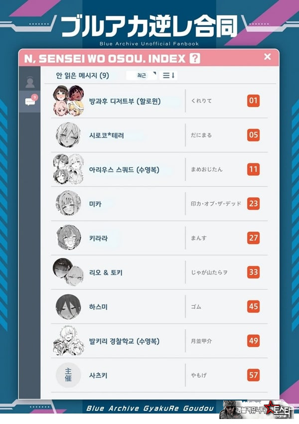 블루아카이브 합동지 「응, 선생님을 습격한다.」