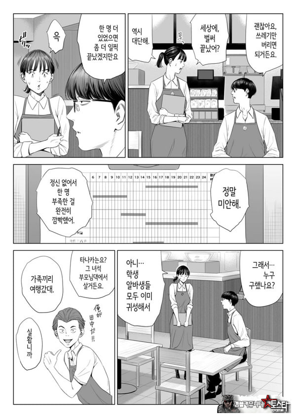 점장님은, 거유에 살짝 M이죠