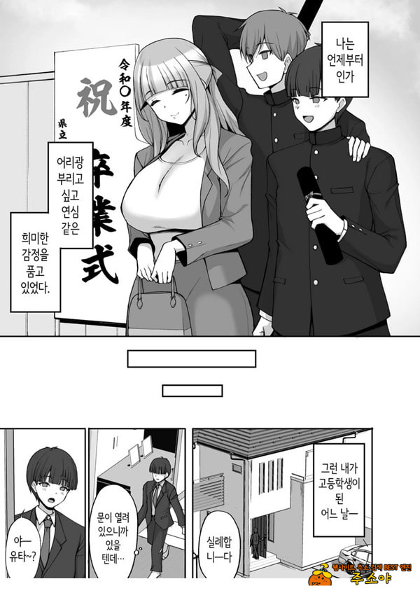 첫사랑의 폭유 친구 엄마가 다정하게 성지도를 해주는 이야