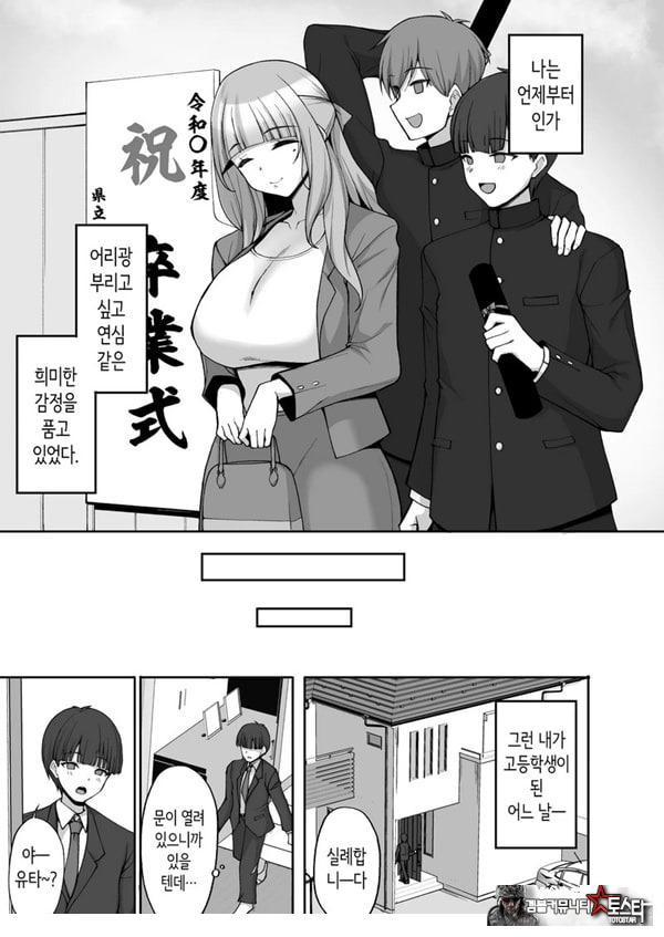 첫사랑의 폭유 친구 엄마가 다정하게 성지도를 해주는 이야