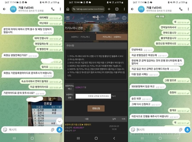 가을 먹튀카지노입니다 주의하세요