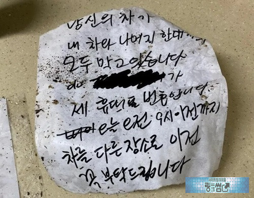 주차를 제대로 하는게