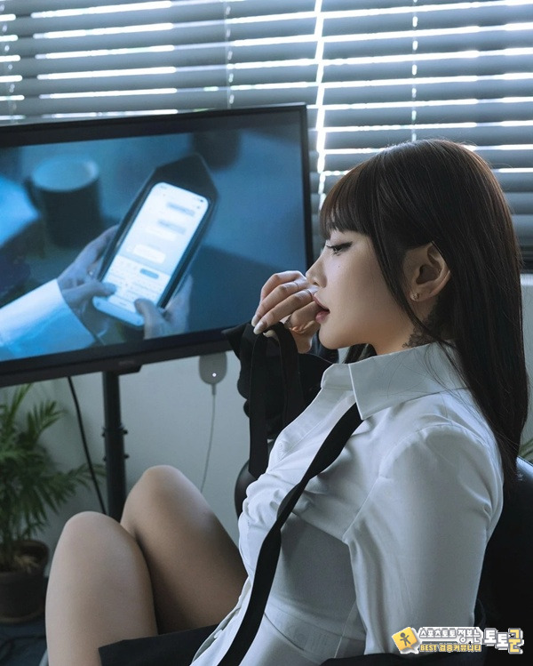 오피스룩 찐하네