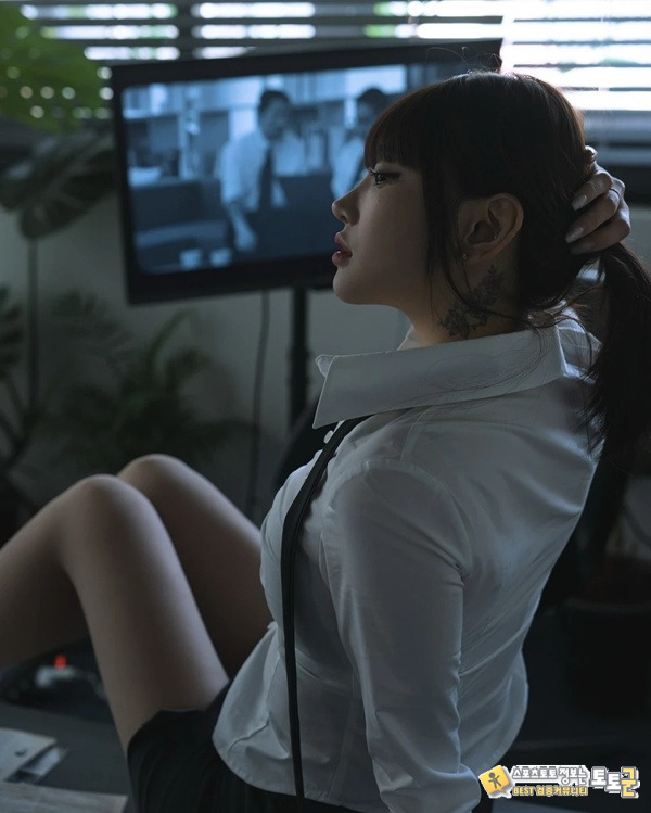 오피스룩 찐하네