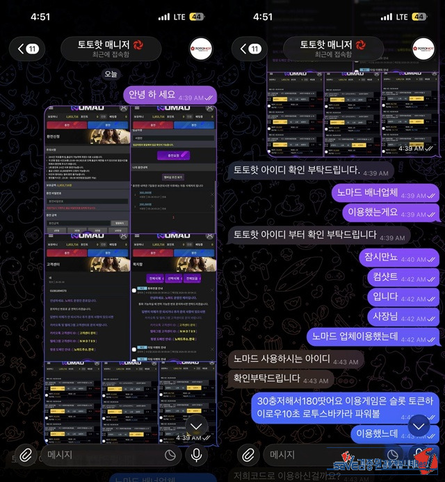 노마드 먹튀 확정