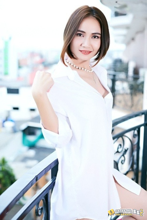 숏컷 아주머니 좋다