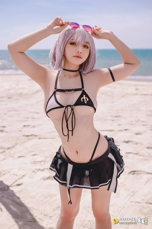여름을 즐기다