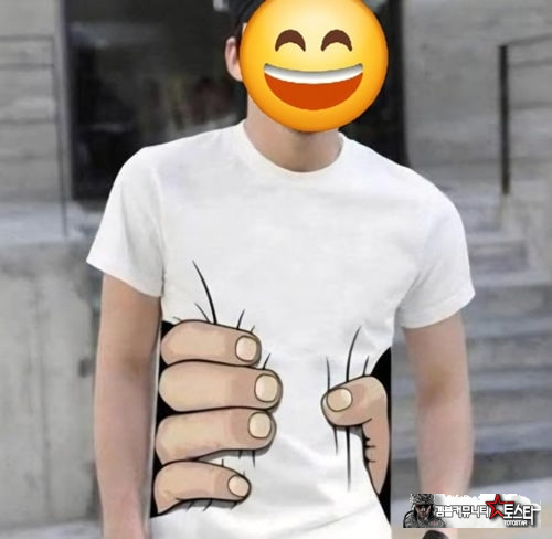 착시티셔츠 괜찮네