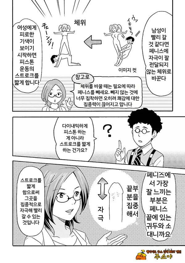 코믹판 여성 의사가 알려주는 정말 기분 좋은 섹ㅅ 1 - 4