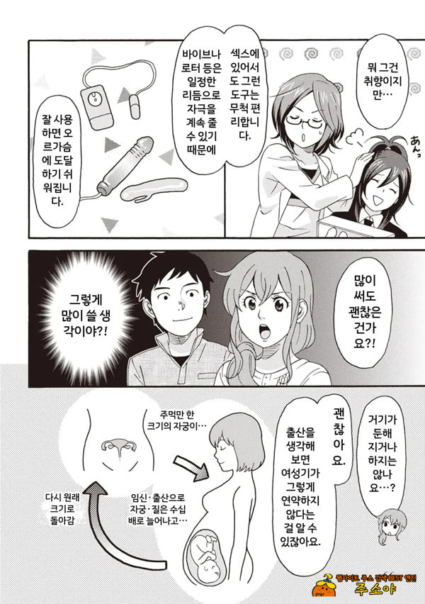 코믹판 여성 의사가 알려주는 정말 기분 좋은 섹ㅅ 2 - 2